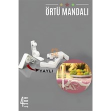 Butik Turk Yaylı Masa Örtüsü Mandalı 4 Adet