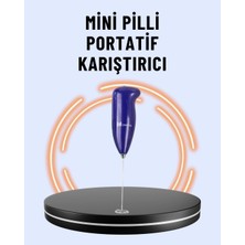 Portatif Kahve Köpürtücü – Latte, Cappuccino, Milkshake ve Puding Yapıcı