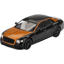 Mini Gt 1/64 Bentley Flying Spur Orange Flame / Onyx