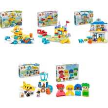 LEGO Duplo Seti 670 (10448 + 10450 + 10449 + 10443 + 10415)