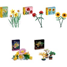 LEGO Botanicals Seti 302 (40747 + 40460 + 40524 + 10347 + 10373)