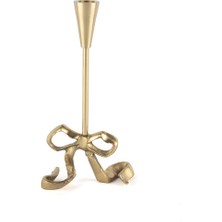 Mikasa Moor Eskıtme Gold Fıyonk Mumluk 36X16CM