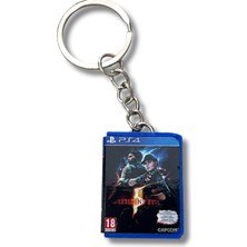 Cosmic Store Resident Evil 5 Ps4 Minyatür Oyun Kutusu Anahtarlık