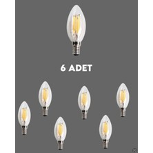 Cata Aygün 7 Watt Şeffaf LED Ampul E14 Duylu CT-4063 3200K Gün Işığı