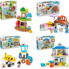 LEGO Duplo Seti 419 (10440 + 10458 + 10443 + 10449)