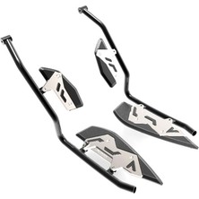 Xmax Techmax 250/300 2018-2025 Paspas Basamak Koruma Demir Seti Titanyum Gri Renk