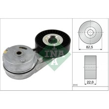 Ina 534012430 - Alternatör Gergi Rulmanı Kütüklü Astra G 02-05 - Vectra B 00-03 -Vectra C-Zafıra 2.0 16V-2.2 16V