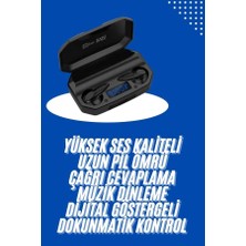 Khi-Zai Gaming Kulaklık Bluetooth 5.2 Kablosuz Kulakiçi Rgb Işıklı Çift Mikrofonlu