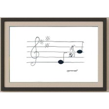 Karikatural Tomislav Dusanic 29X21CM Orijinal Karikatür Tablo