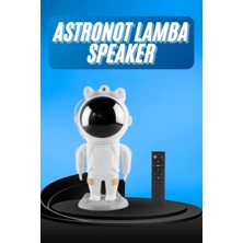 Khi-Zai Gece Lambası Astronot Bluetooth Hoparlörlü Galaksi Işık Projektörü