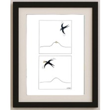 Karikatural Vladimiras Beresniovas 29X21CM Orijinal Karikatür Tablo