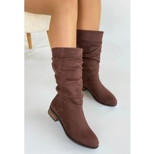 Plod Siyah Süet Çizme