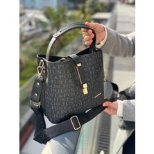 Just Polo Kadın Su Geçirmez Ayarlanabilir Askılı El & Omuz Çantası Ebat : 22 x 20 cm