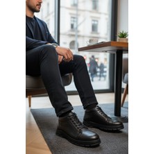 Desimod Erkek Hakiki Deri Içi Kürklü  Tam Ortopedik Günlük Bot