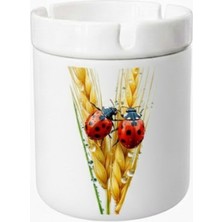 Sartre Art "bereket Buğdayları"  Tasarımlı Hediyelik  Kokusuz Söndür At Küllük Kül Tablası