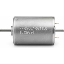Alkatronik RK-370CA Dc Motor Dual Çift Milli Dc 24V 3500 Rpm Rc Uçak Rc Bot Oyuncak Araba Dıy