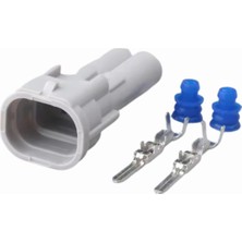 İTHAL Marş Motoru Konnektör - Erkek (2 Pin)