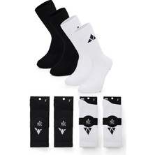 Mgc Spor 4'lü Dikişsiz Burunlu, Silikon Kaydırmaz Tabanlı, Spor Çorabı–(Koşu, Futbol, Basketbol, Tenis, Yoga, Plates, Fitnes)