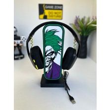 3dpazarıcom 3D Baskı Joker Tasarımlı Ledli Kulaklık Tutucu