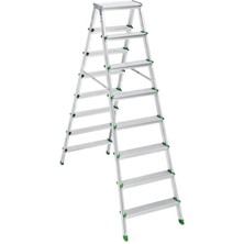 Sm Saraylı 8+8 Çift Taraflı Alüminyum Merdiven