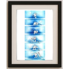 Karikatural Jovana Sretenovic 29X21CM Orijinal Karikatür Tablo