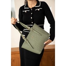 Just Polo Kadın Büyük Boy Su Geçirmez Ayarlanabilir Askılı Lüks El Çantası