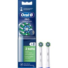 Oral-B Diş Fırçası Yedek Başlığı Cross Action 2 Adet 3 Adet