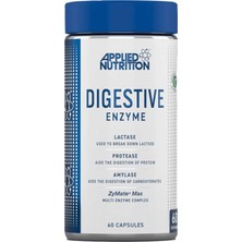 Applied Nutrition Digestive Enzyme Lactase Protease Amylase Aids Digestion Flatulence Control 60