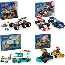 LEGO City Seti 484 (60431 + 60464 + 60451 + 60400)