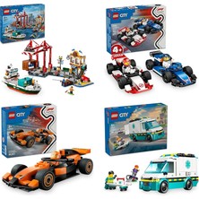 LEGO City Seti 428 (60422 + 60464 + 60442 + 60451)