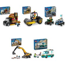 LEGO City Seti 719 (60404 + 60401 + 60459 + 60420 + 60451)