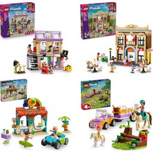 LEGO Friends Seti 566 (42653 + 42655 + 42625 + 42634)