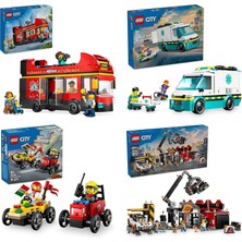 LEGO City Seti 536 (60407 + 60451 + 60458 + 60472)