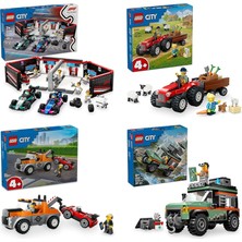 LEGO City Seti 461 (60444 + 60461 + 60435 + 60447)