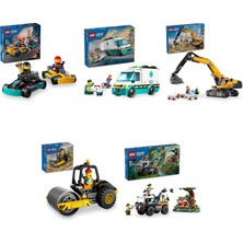 LEGO City Seti 601 (60400 + 60451 + 60420 + 60401 + 60426)