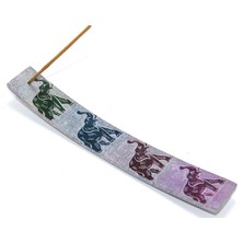 BT Teknik Obsidian Taşı Fil Tasarımlı Kayık Tütsülük