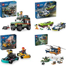 LEGO City Seti 517 (60447 + 60415 + 60400 + 60437)