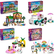 LEGO Friends Seti 411 (42654 + 42644 + 42658 + 42661)