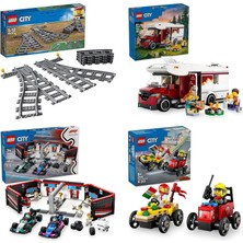 LEGO City Seti 493 (60238 + 60454 + 60444 + 60458)