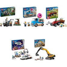 LEGO City Seti 733 (60426 + 60452 + 60461 + 60429 + 60420)