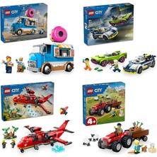 LEGO City Seti 560 (60452 + 60415 + 60413 + 60461)