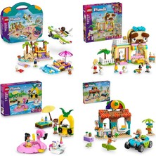 LEGO Friends Seti 519 (42672 + 42650 + 42658 + 42625)
