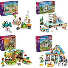 LEGO Friends Seti 518 (42641 + 42663 + 42646 + 42651)