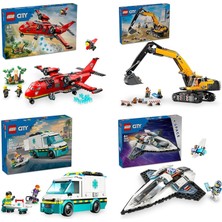 LEGO City Seti 494 (60413 + 60420 + 60451 + 60430)