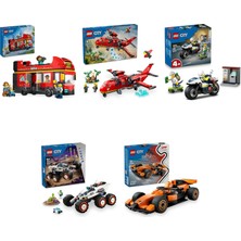 LEGO City Seti 696 (60407 + 60413 + 60455 + 60431 + 60442)