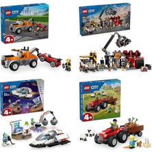 LEGO City Seti 477 (60435 + 60472 + 60429 + 60461)