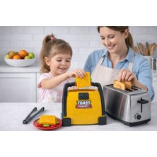 Akar Oyuncak Tost Makinesi Seti Sarı