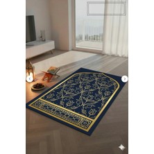 Harikabirev Seccade Yumuşak Yüzey Kaymaz Taban Modern Şık Tasarım Lale |scd