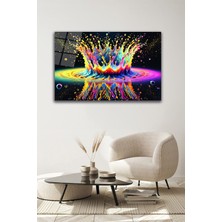 Marsilyan Renk Cümbüşü Cam Tablo