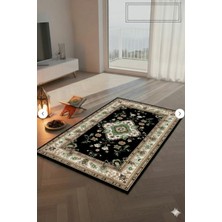 Harikabirev Seccade Yumuşak Yüzey Kaymaz Taban Modern Şık Tasarım Çiçek |scd